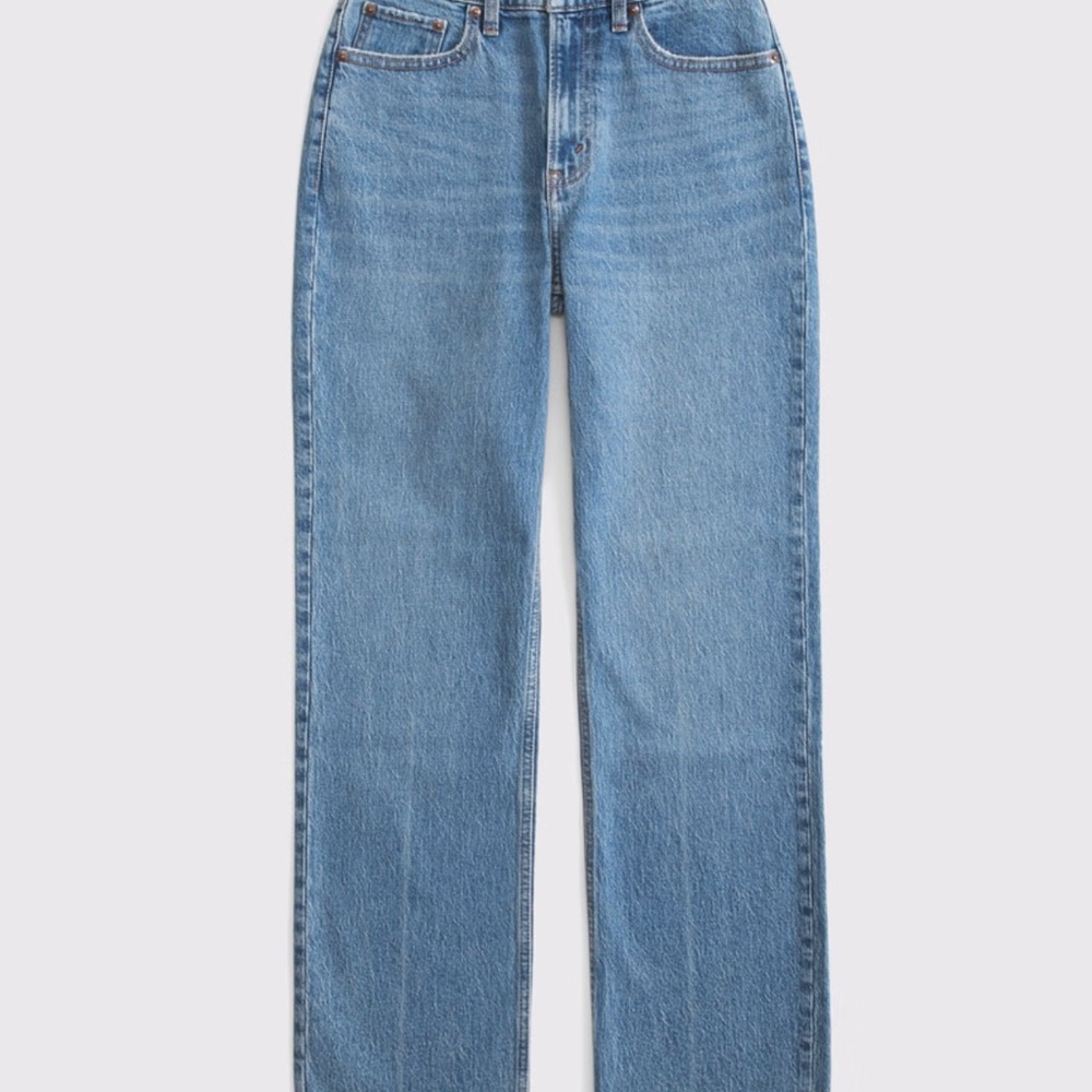 The Vintage Straight Jeans Abercrombie & Fitch